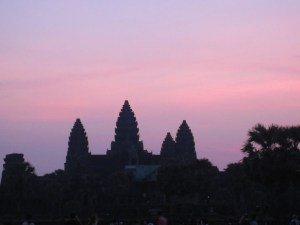 Sunrise over Angkor Wat