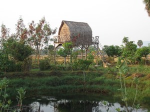 Khmer house, Ganesha