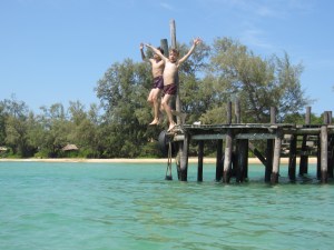 Something to jump off of!