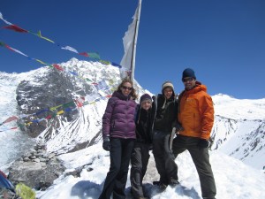 Over 15,000 feet above sea level, Kyanjin Ri (4600m)