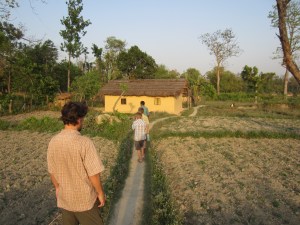 Late afternoon stroll, Betahani