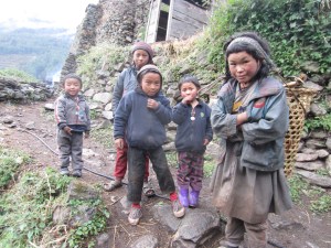 Children of Chumling, Lower Tsum Valley