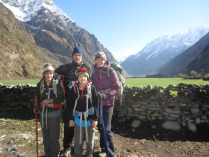 Leaving Rachen Gompa