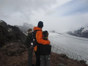 Overlooking Skaftafellsjokull, Iceland
