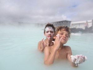 Beauty treatment, Blue Lagoon, Iceland